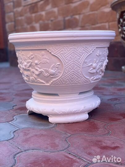 Бетонные Горшки для цветов,туи и прочих растений