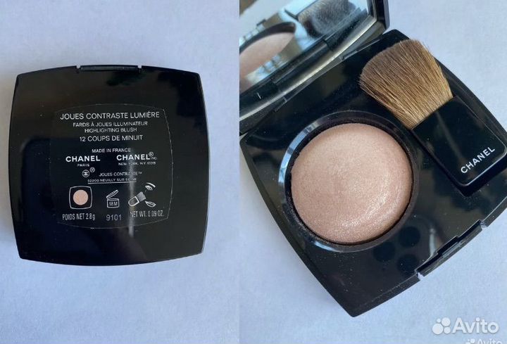 Румяна Chanel Joues Contraste 12 Coups de minuit