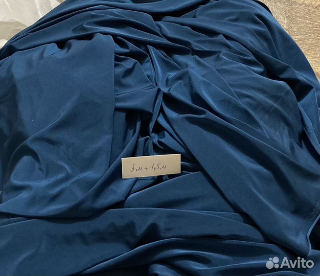 Ткань черная разная стретч лайкра