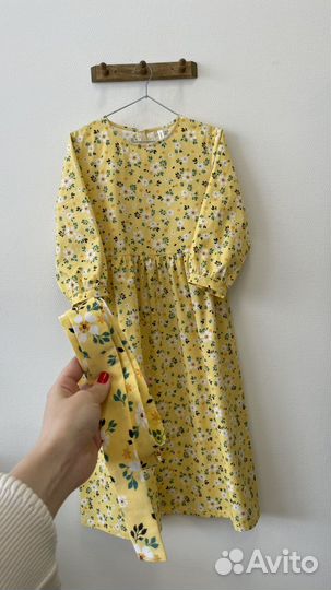Платье из хлопка