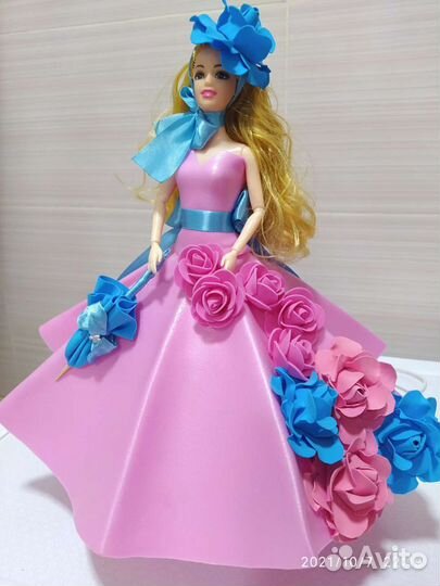 Ночник Кукла Принцесса и много букетов