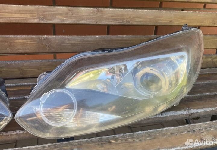 Фары на ford focus 3 с линзами