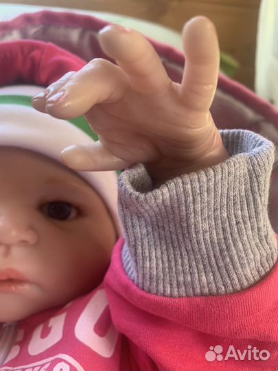 Кукла реборн силиконовая