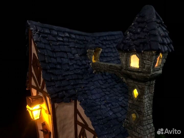 Домик светильник хэллоуин