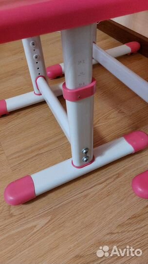 Растущая парта со стулом + лампа