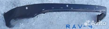 Накладка на задний бампер Toyota RAV-4