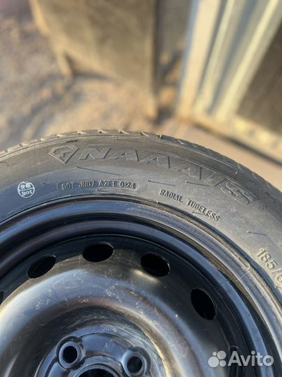 Комплект шин 185/65 R15 на штампованных дисках