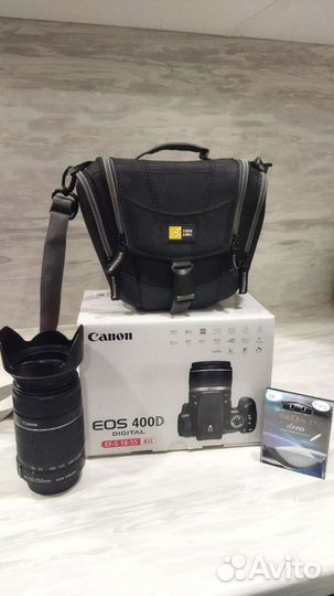 Зеркальный фотоаппарат canon 400D