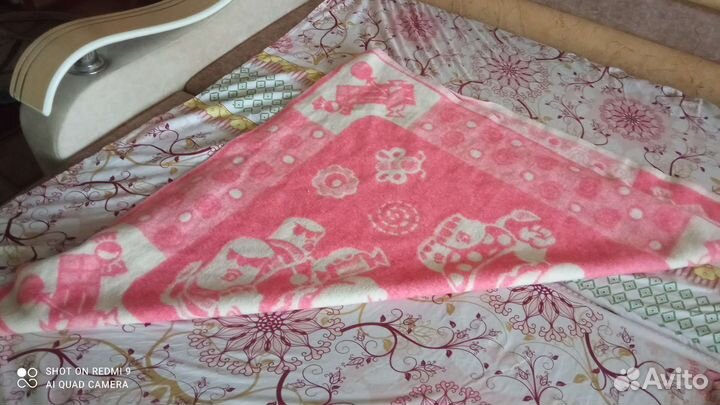 Одеяло байковое детское