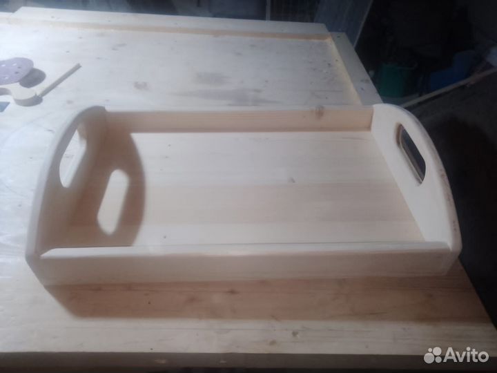 Поднос деревянный