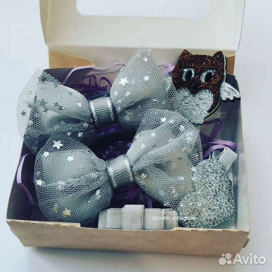 Резиночки и заколочки волос