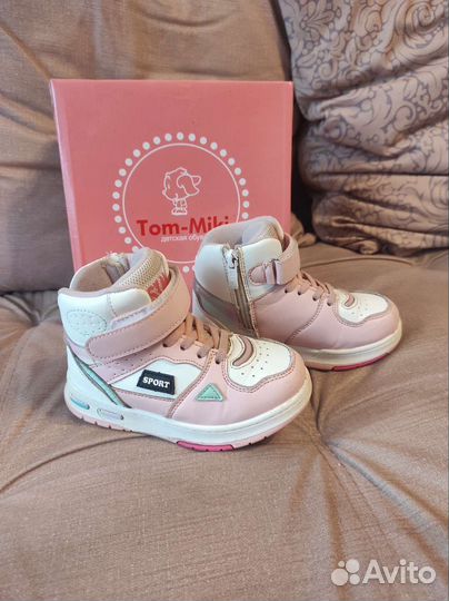 Ботинки весенние для девочки 29 размер