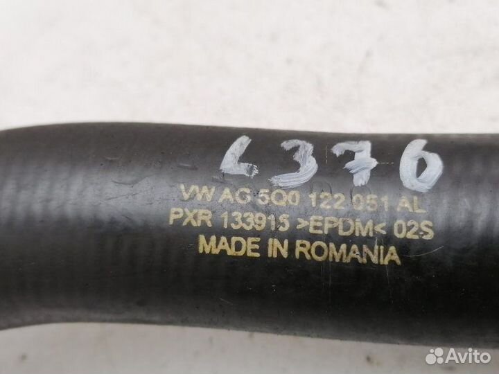 Патрубок радиатора Audi A3 2013