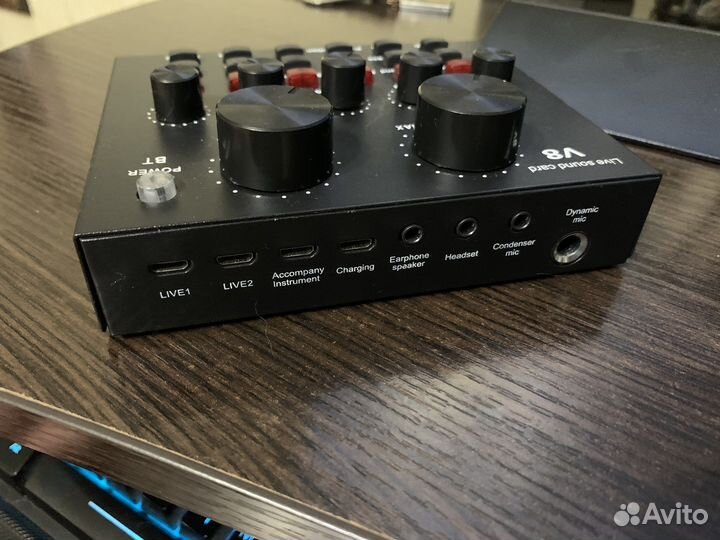 Звуковая карта v8 usb Bluetooth