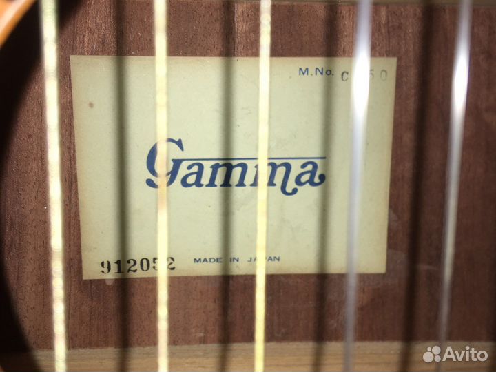 Гитара Гамма -150 japan от Tokai Gakki