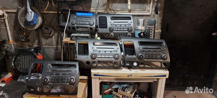 Магнитола honda civic 4d с блютуз