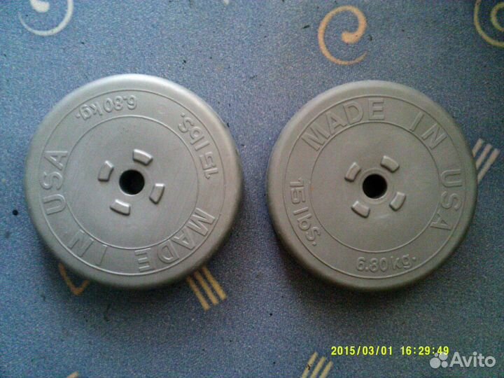 Штанга 3шт,блины от штанги