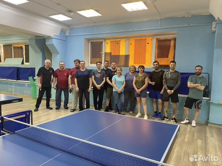 Настольный теннис индивидуальные занятия