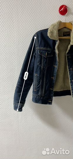 Джинсовая куртка Wrangler с мехом