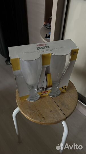 Бокалы для пива 0.5, 2шт