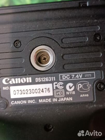 Canon EOS 600D+сумка