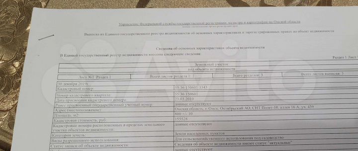 Участок 8 сот. (СНТ, ДНП)