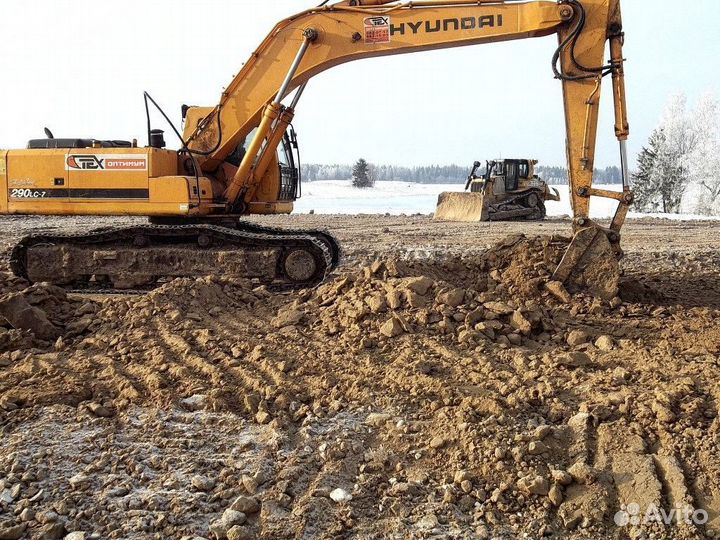 Земля для уплотнения Вашего участка и перегной кон