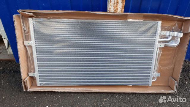 Форд фокус два с 05 радиатор кондиционера