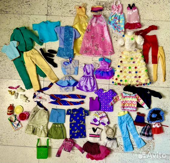 Одежда для барби 90х