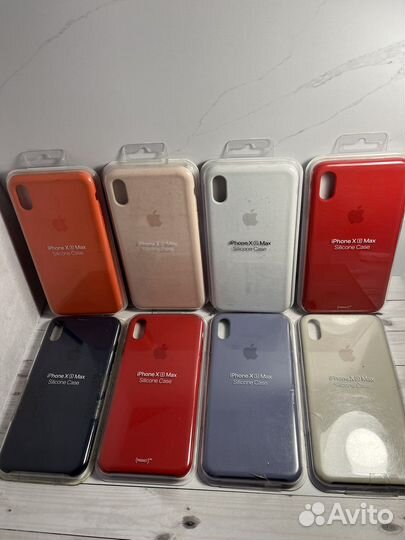 Чехол Silicone Case iPhone Xs max 8 plus оригинал