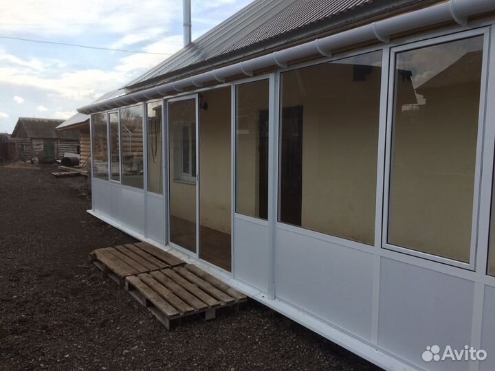 Балконы веранды под евро.Гарантия качества