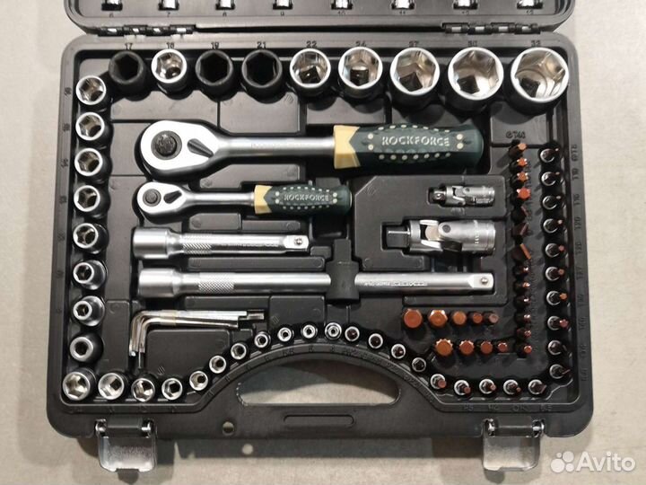 Набор торцевых головок и вставок 1/2 1/4 94+6пр RF