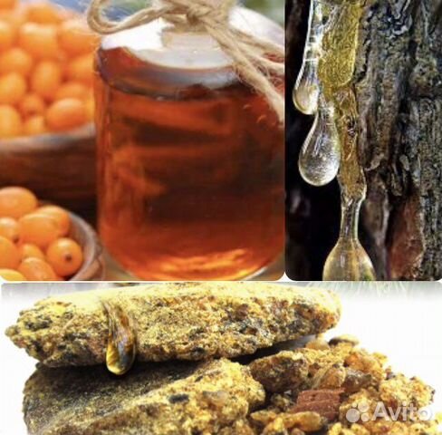 Живица на Облепиховом масле с мумиё