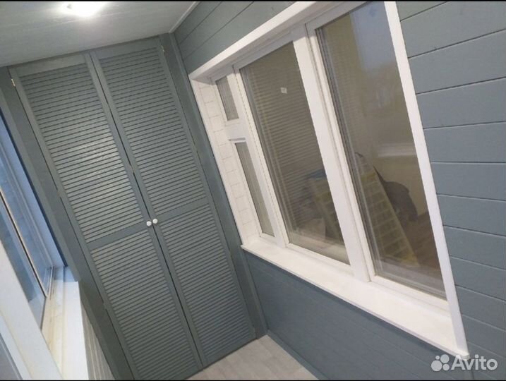 Отделка лоджии