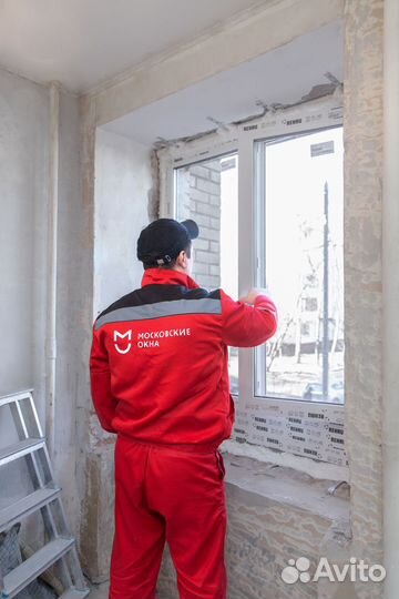 Установка окн пластиковых