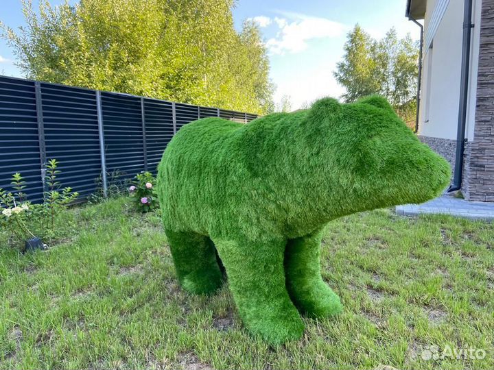 Садовые фигуры, фигуры из газона