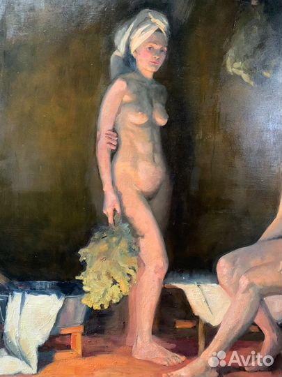 Картина маслом на холсте большая