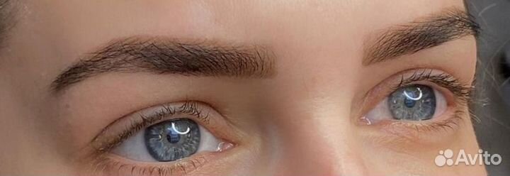 Окрашивание бровей краской / хной