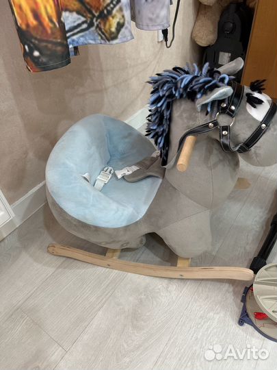 Детская лошадка качалка