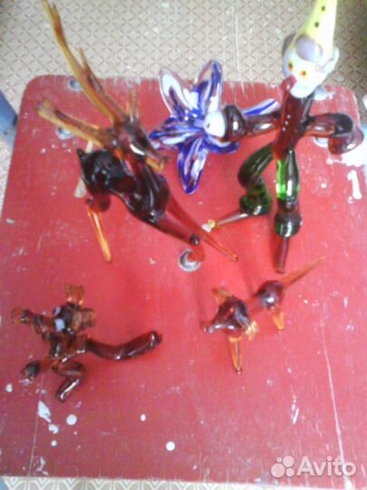 Фигурки из стекла