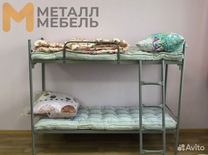 Кровать металлическая односпальная