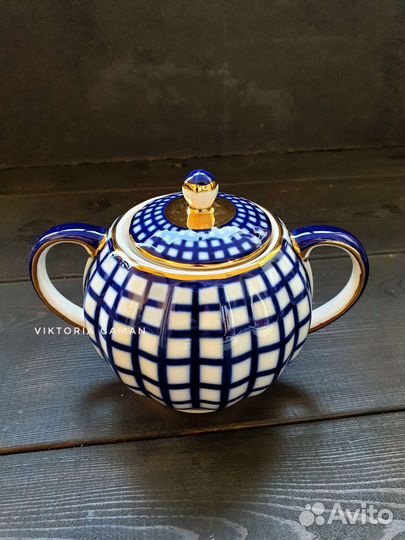 Сахарница лфз Кобальтовая клетка (ифз)