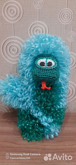 Мочалка-игрушка.