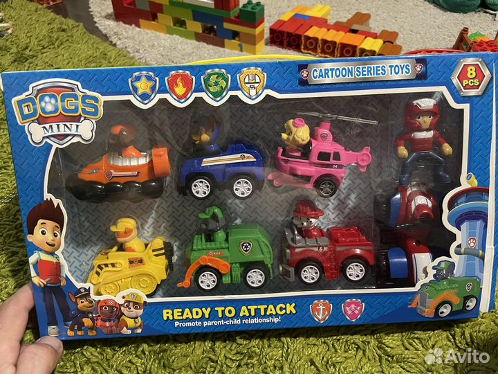Игрушки щенячий патруль