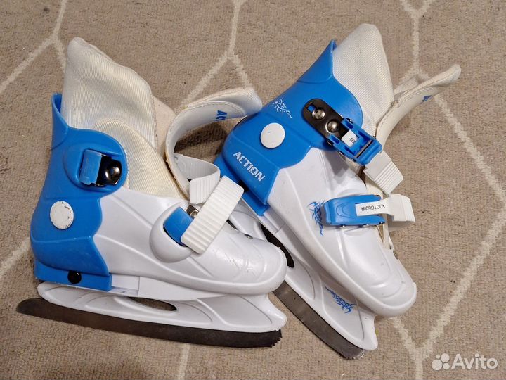 Коньки детские раздвижные 29-32