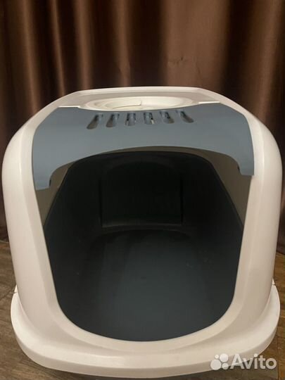 Кошачий туалет закрытый большой