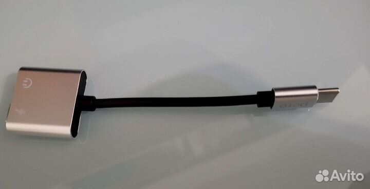 Переходник для наушников Pero type-C/mini jack 3.5