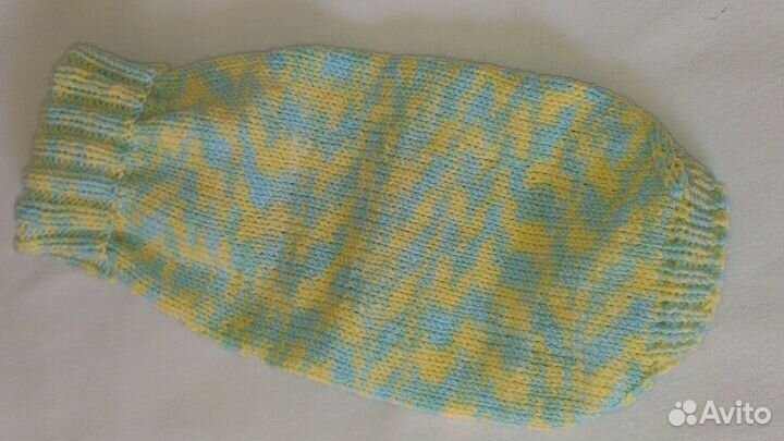 Вязаная жилетка для кошечки или собачки