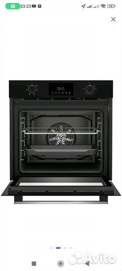 Электрический духовой шкаф indesit IFE 3644 J BL