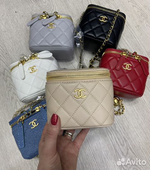 Сумка Chanel vanity mini в расцветках